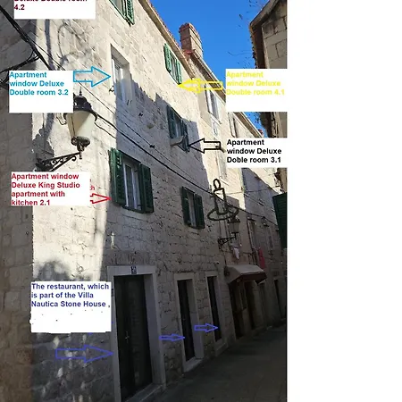 公寓 Nautica Stone House 斯普利特